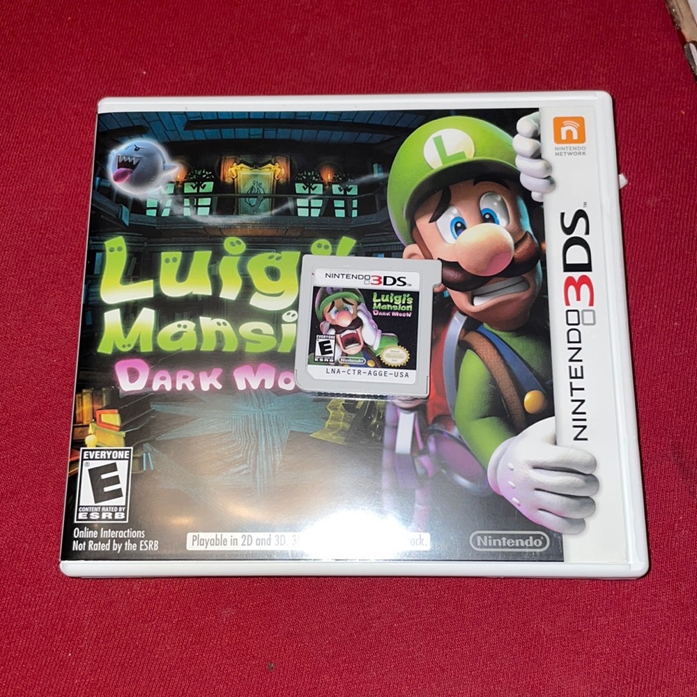 Nintendo 3DS Luigi’s Mansion Dark Moon Game